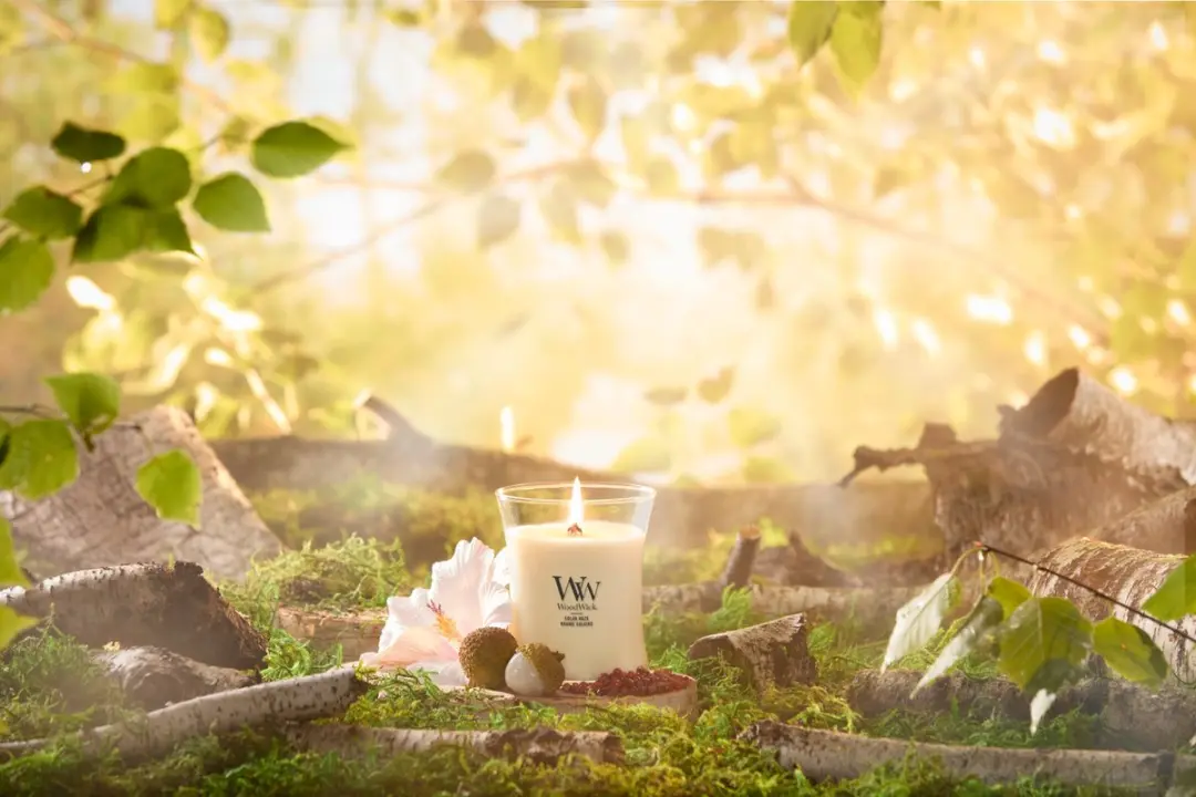WoodWick Hourglass Geurkaars Solar Haze 60 uur - afbeelding 3 van 3