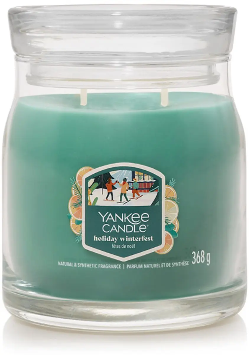 Yankee Candle Holiday Winterfest Medium Jar Geurkaars