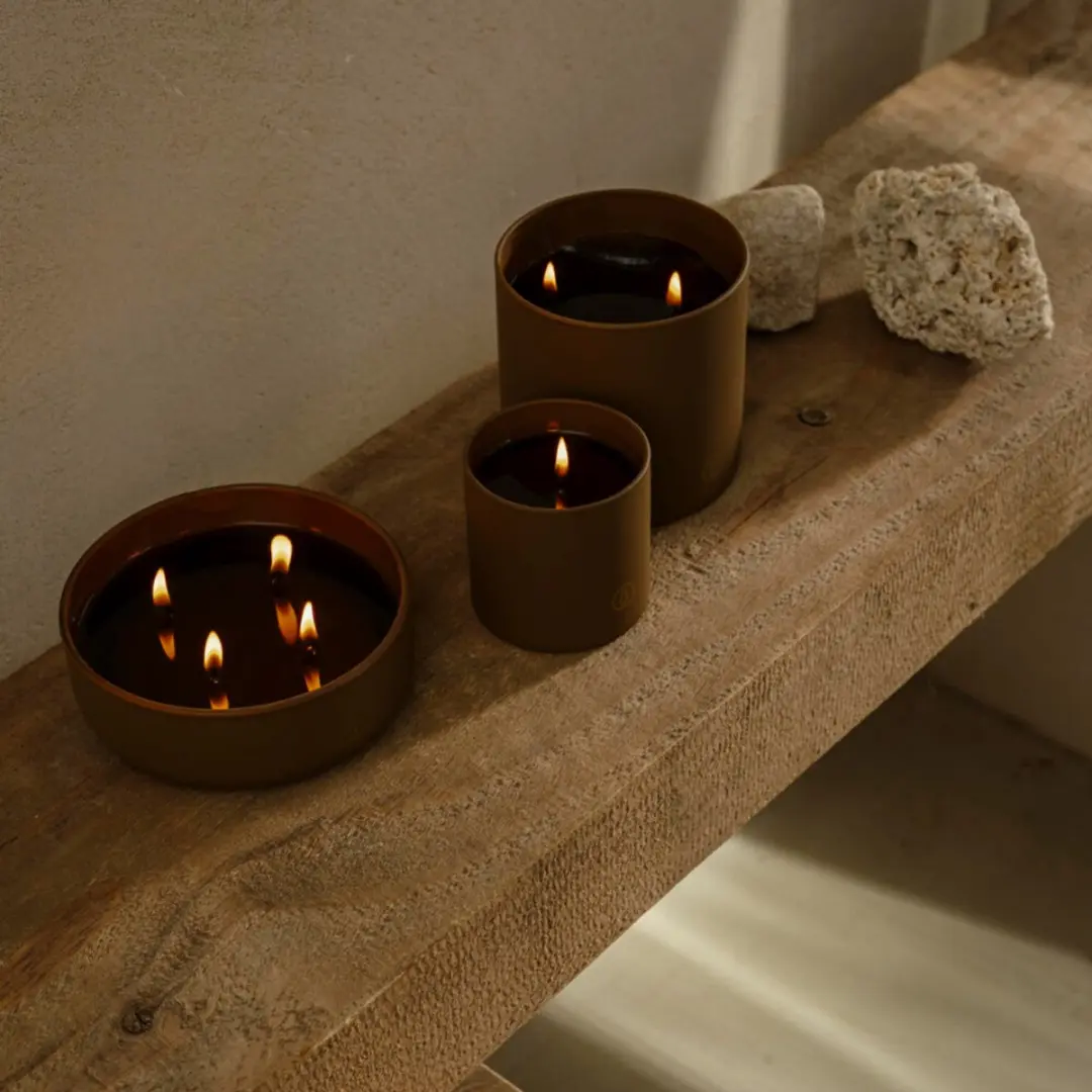 Spaas Glow Geurkaars Appel & Kaneel 55u - afbeelding 5 van 6