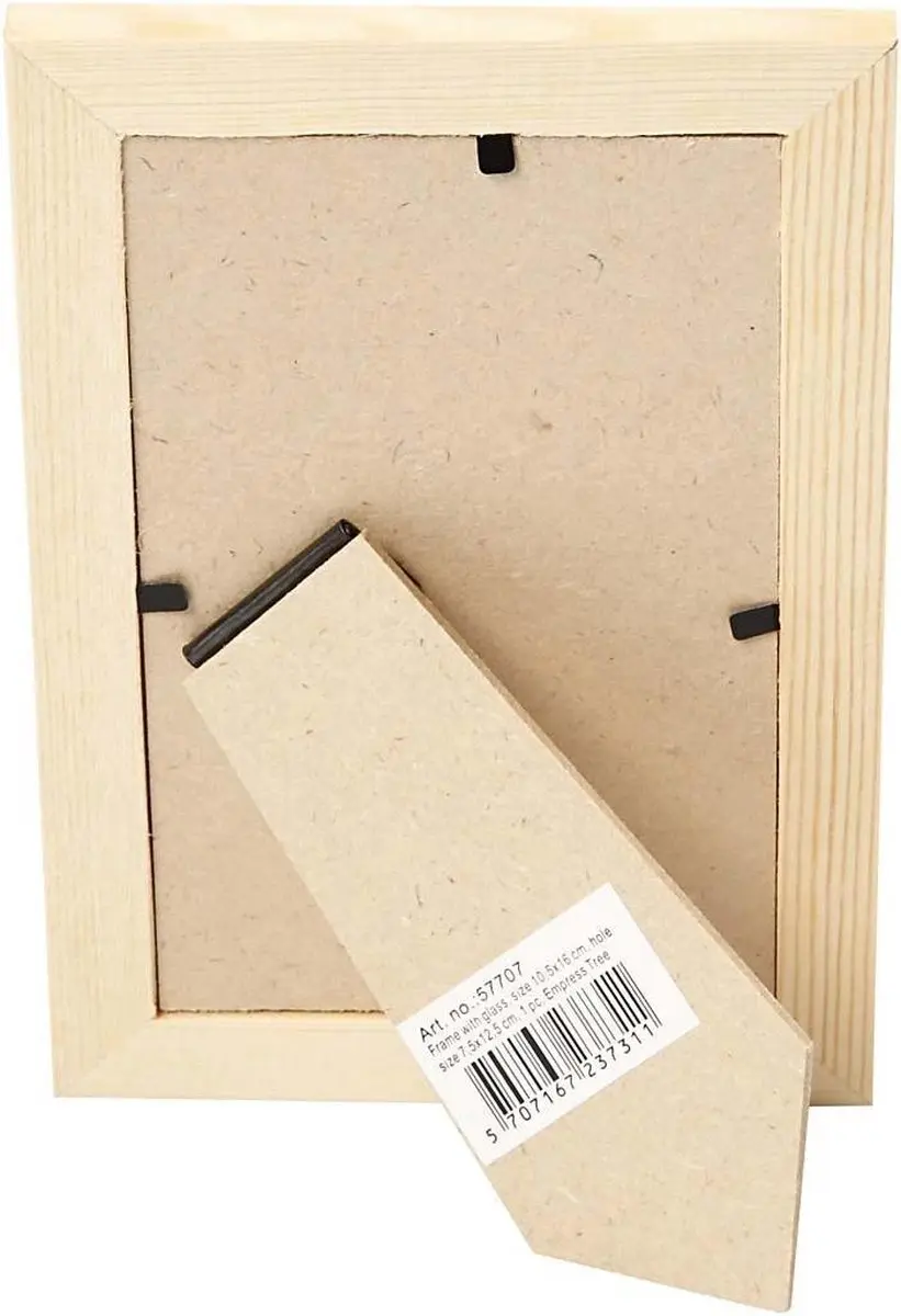 Creative Keizerin Fotolijst Hout 15,6x10,5cm Blank - afbeelding 4 van 5