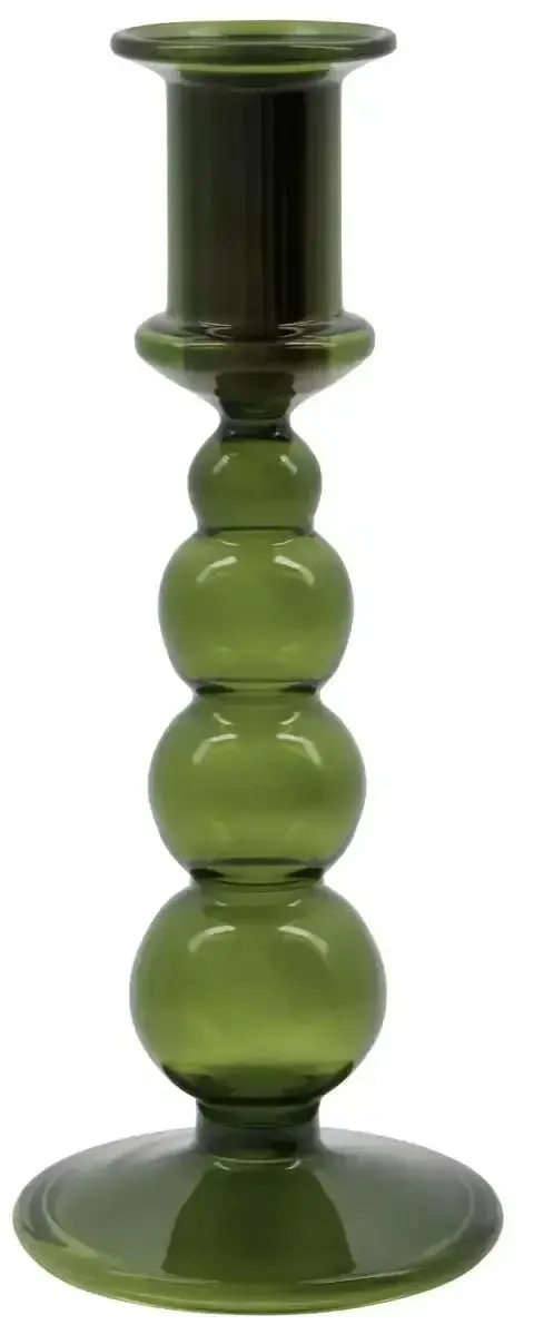 House Doctor Kandelaar Vidro groen glas 19cm