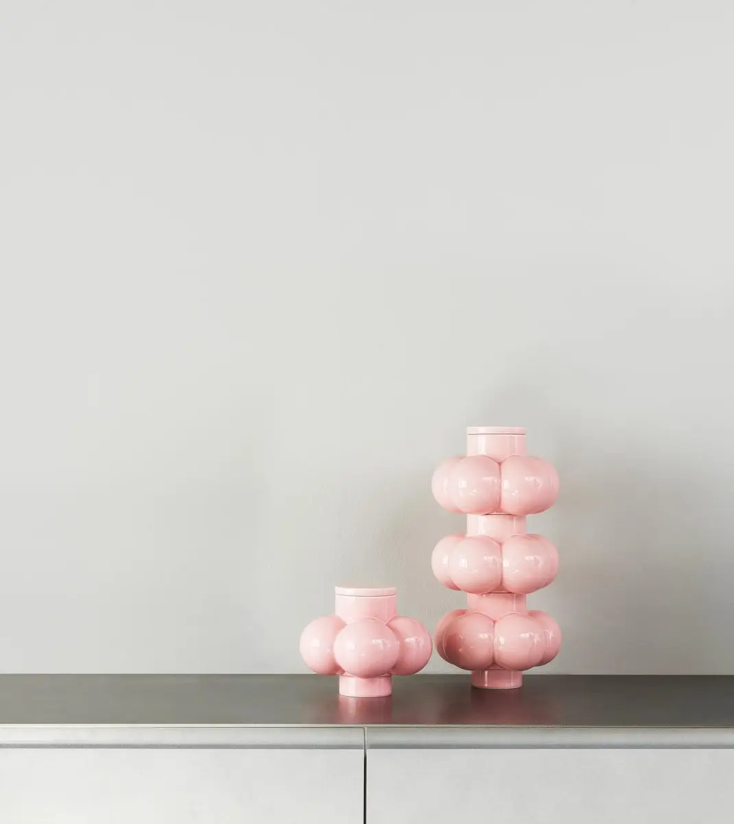 Normann Copenhagen Deko Object B4 Vaas - Soft Pink - afbeelding 4 van 6