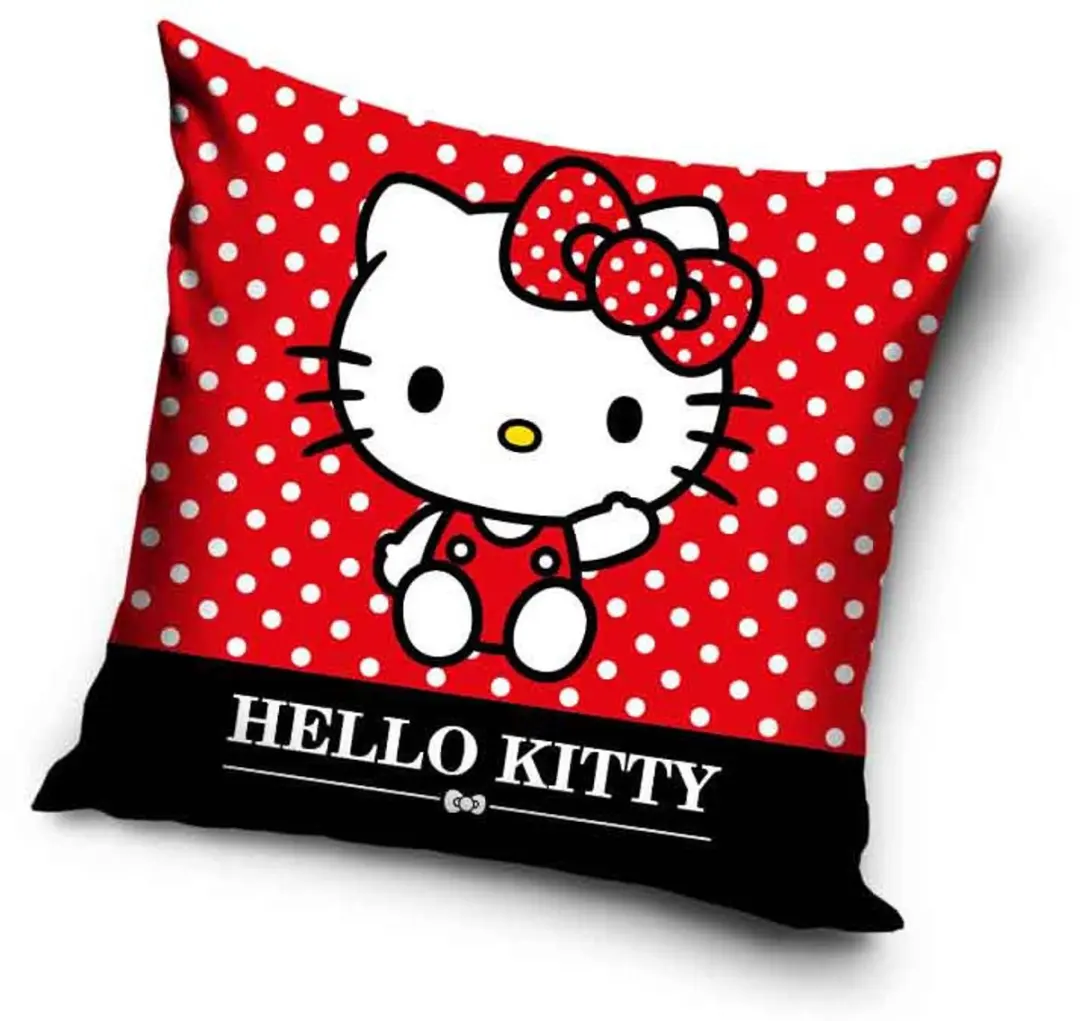 Hallo Kat Red Velvet Kussensloop 40x40 cm