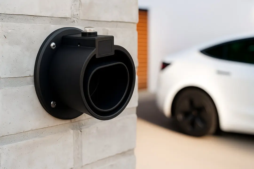Deltaco e-Charge EV-5102 Oplaadhouders Type 2 - Zwart - afbeelding 4 van 6