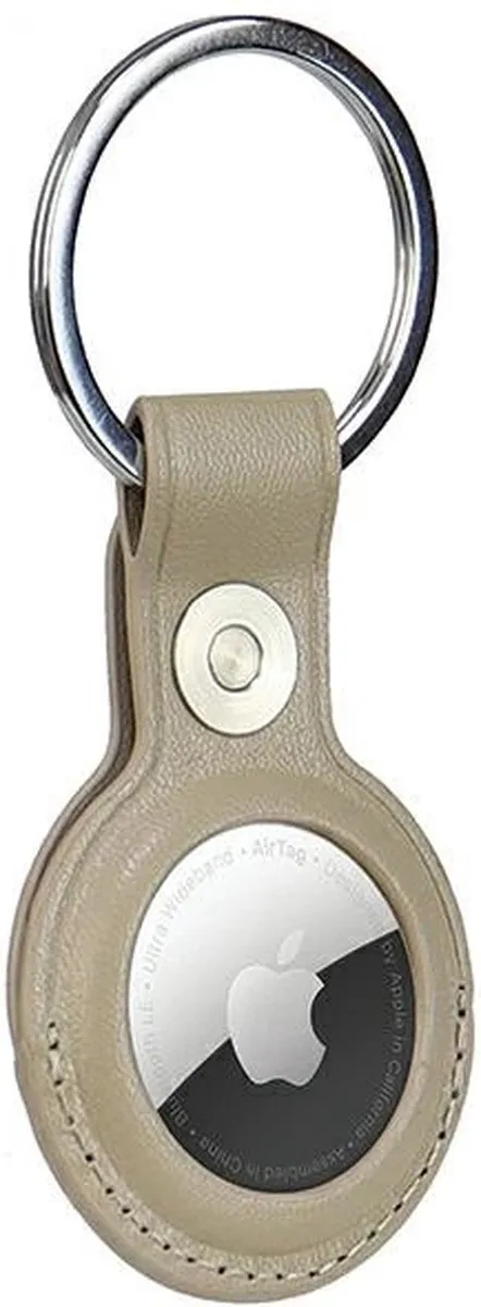 Audi AirTag-hoes Beige - Synthetisch leer - afbeelding 6 van 6
