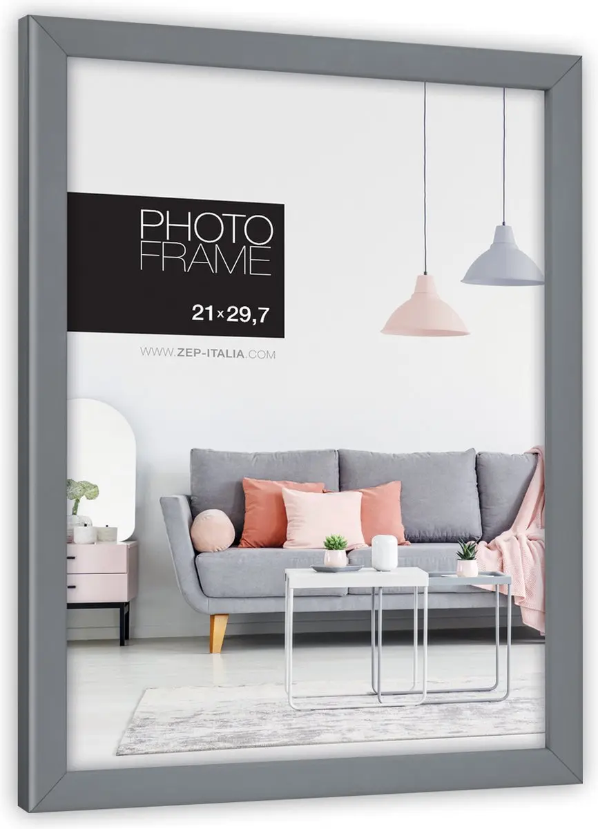 Zep Edison Fotolijst Grijs 21x29,7cm
