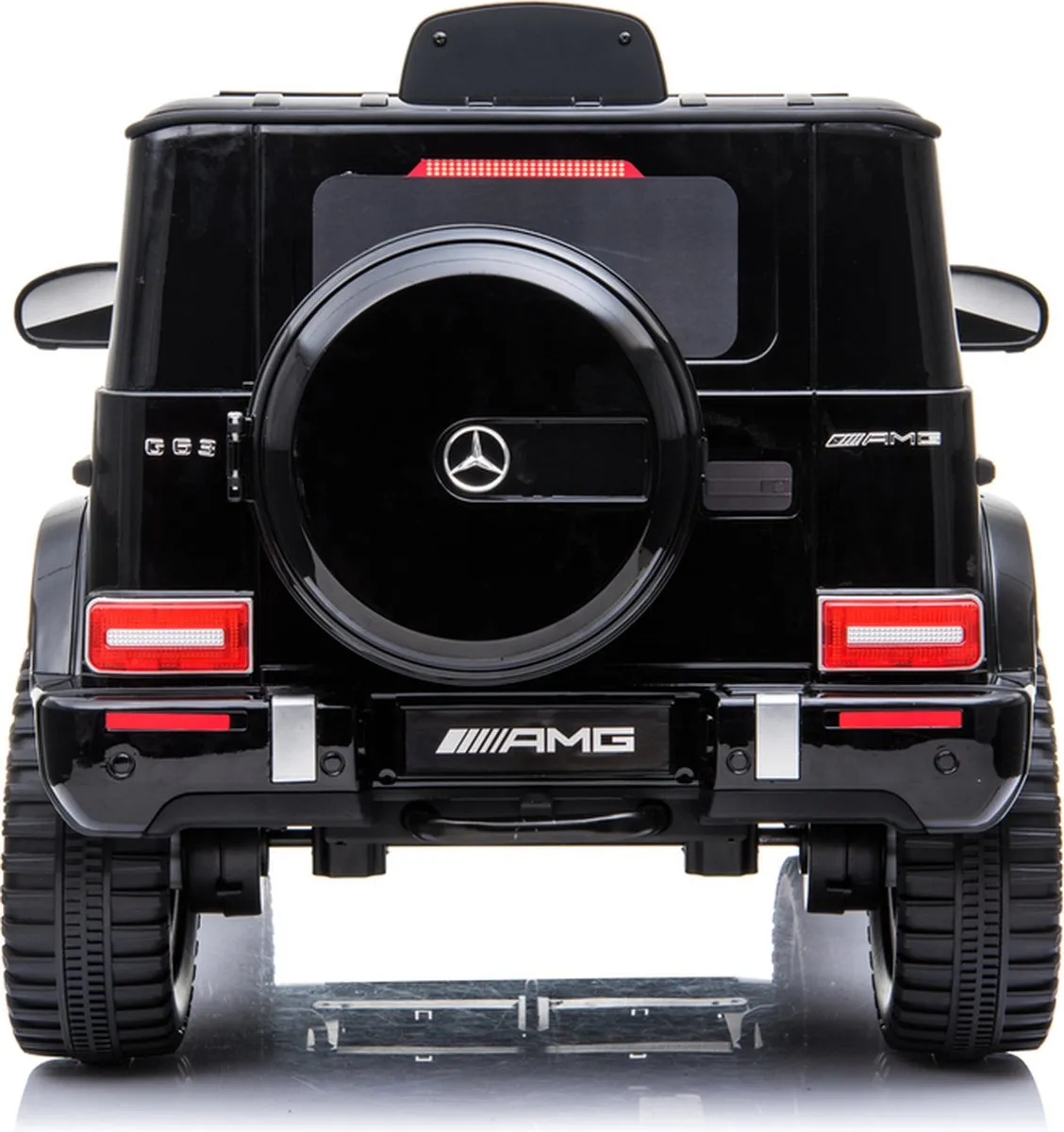 Mercedes-Benz G63 AMG Elektrische Kinderauto 12V - Zilver
