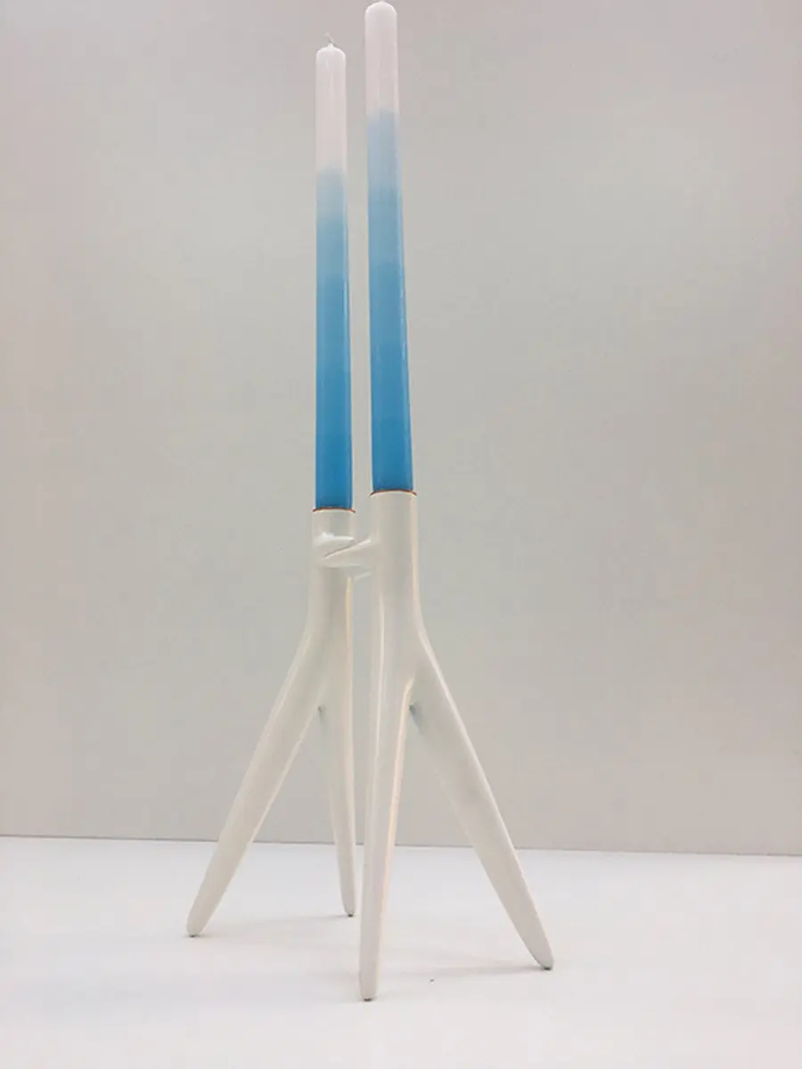 Kartell Kandelaar Abbracciaio-Wit