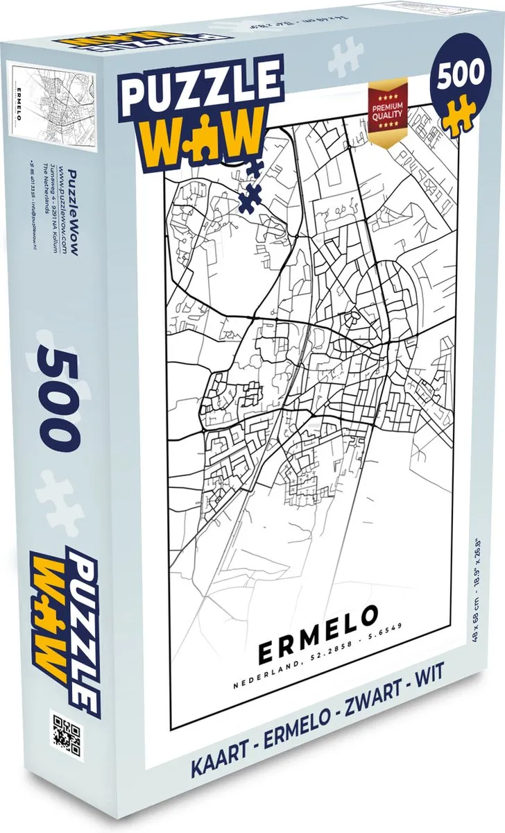 PuzzleWow Ermelo Legpuzzel 500 Stuks
