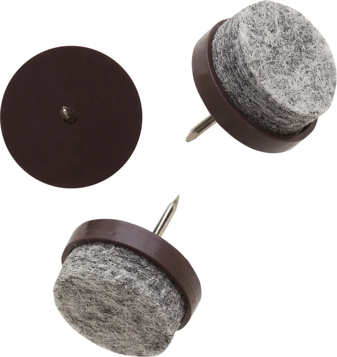 Deltafix. Meubel Vilt-Glijder. Grijs. 8-stuks. 20 mm. Anti-Kras. Stoel-beschermi