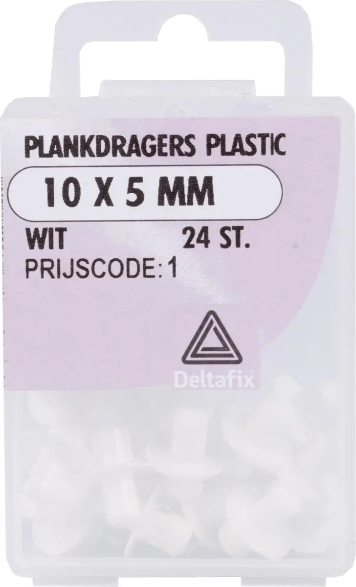 Deltafix Plankdragers 10x5mm - 24 Stuks - afbeelding 4 van 4
