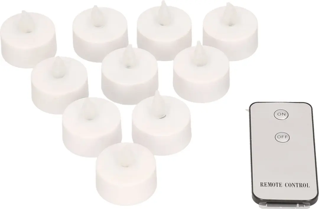 Anna's Collection LED Theelichtjes 10 Stuks