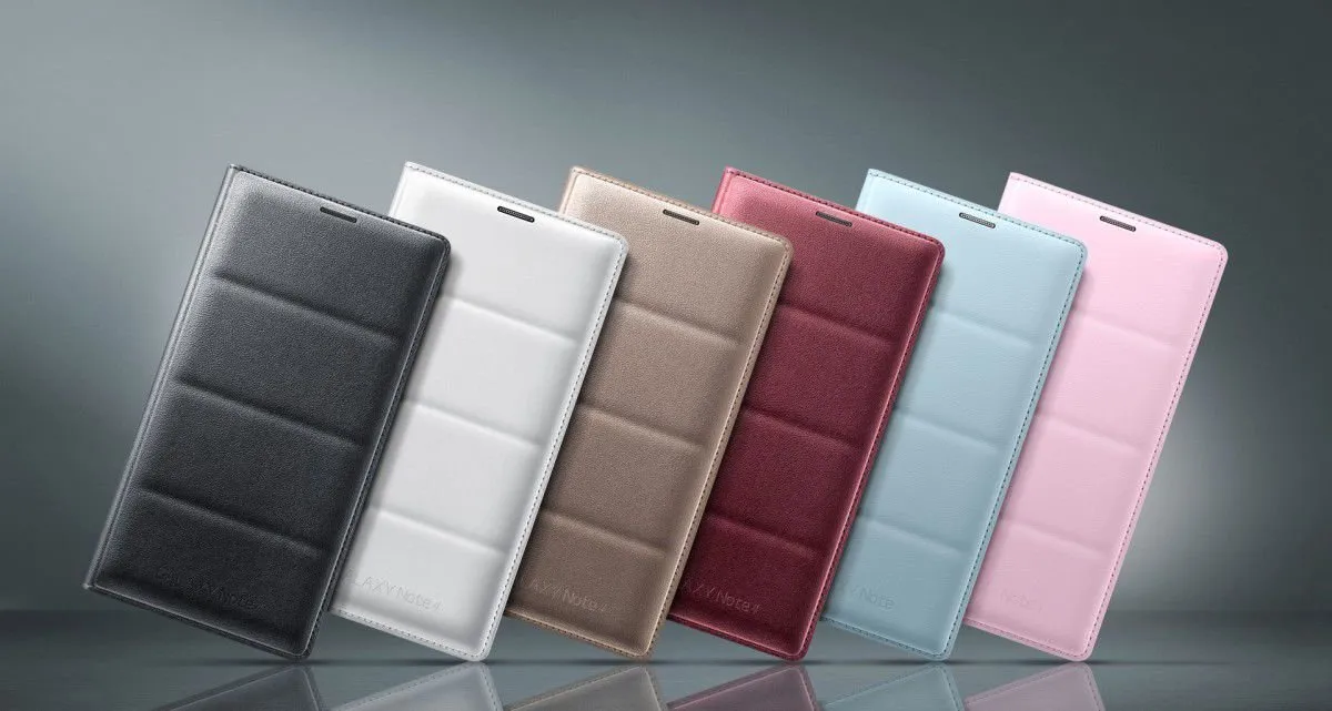 Samsung Galaxy Note 4 Flip Wallet EF-WN910BPEGWW - Roze
