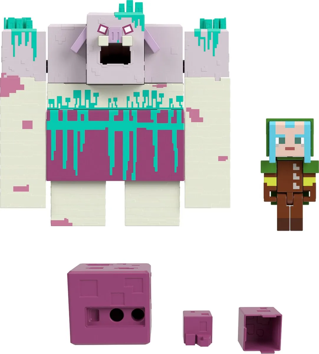 Minecraft Slijmspugende Actiefiguur 8cm HNC08