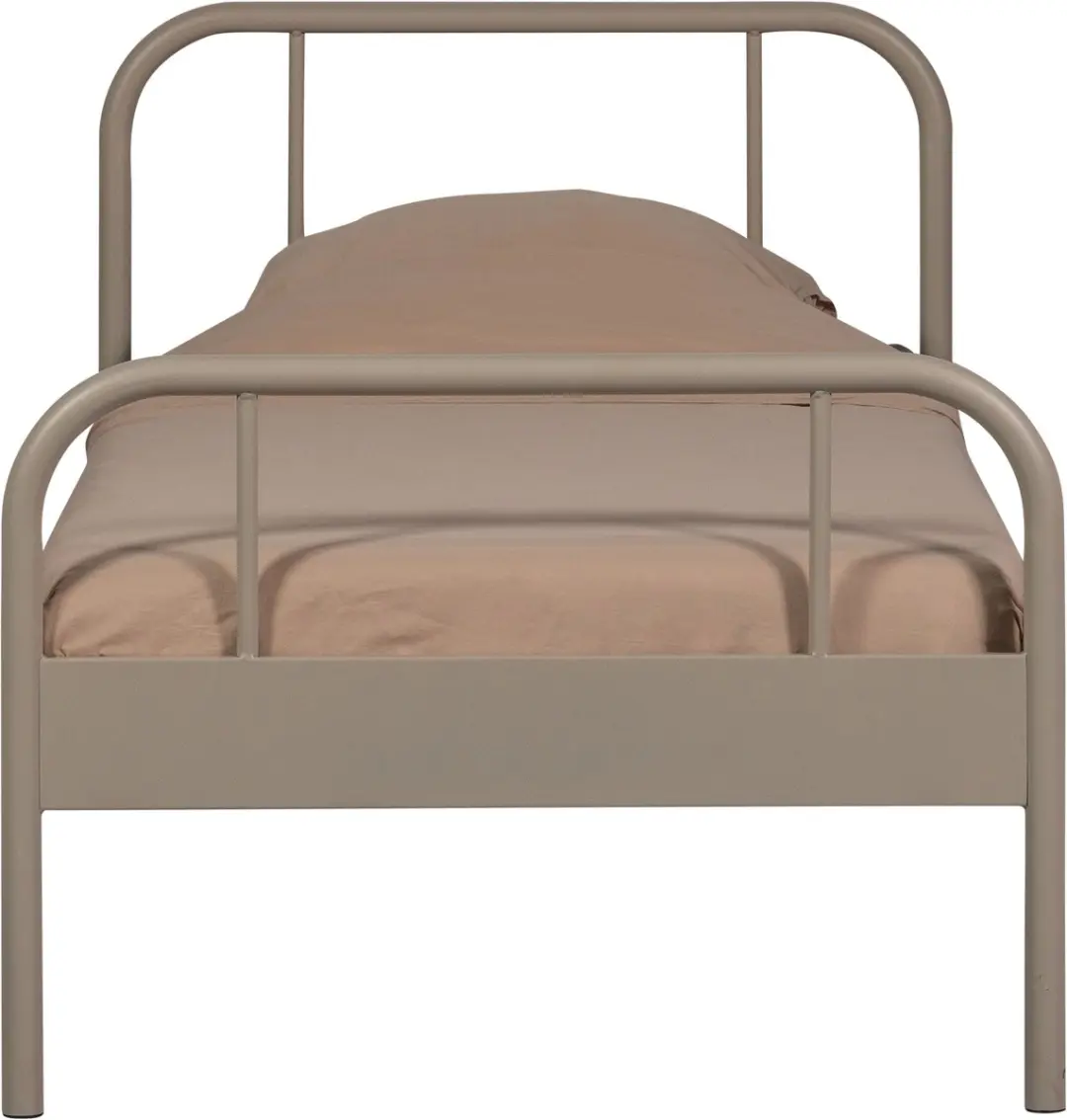WOOOD Mata 1-Persoonsbed 90x200cm - Zand - afbeelding 4 van 6