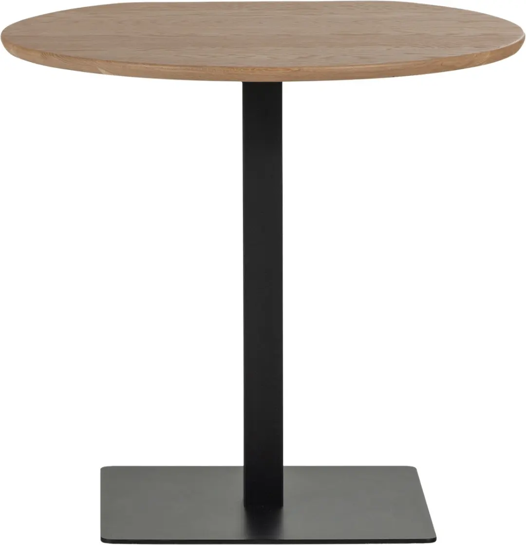 WOOOD Tablo Bistro Eindstuk 80x74cm Transparant - afbeelding 2 van 5