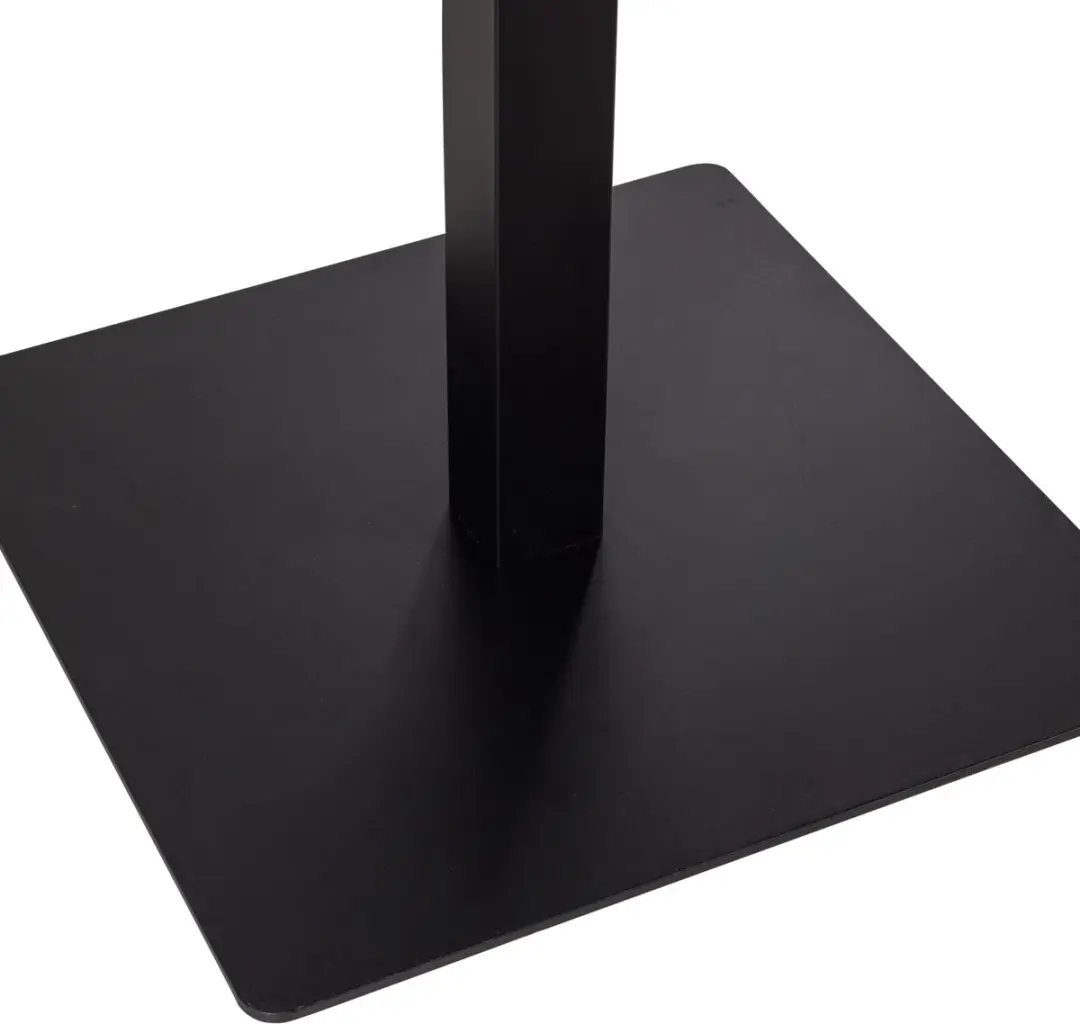 WOOOD Tablo Bistro Eindstuk 80x74cm Transparant - afbeelding 5 van 5