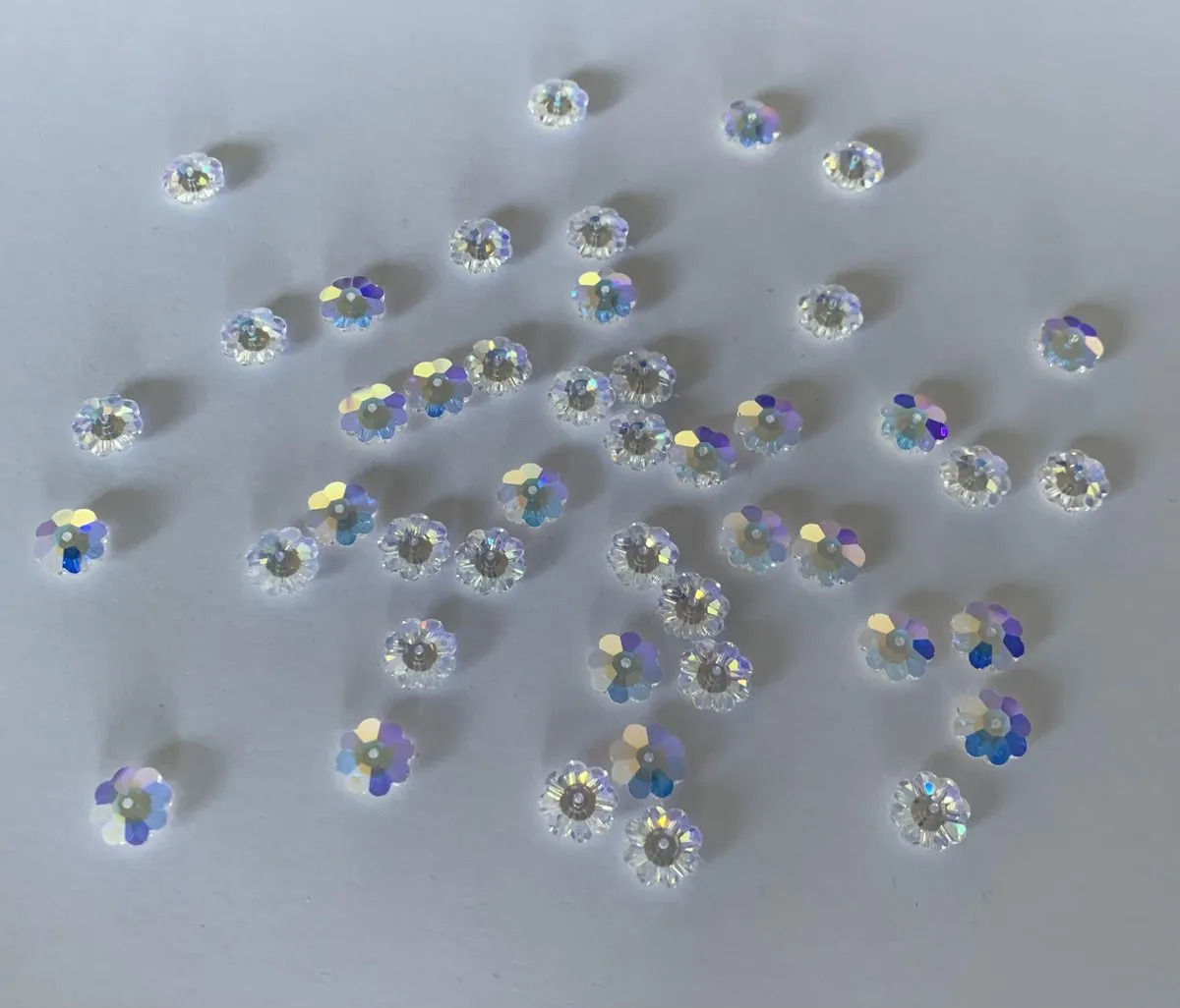 Swarovski Margarita Crystal AB 10mm Kralen - 10 Stuks