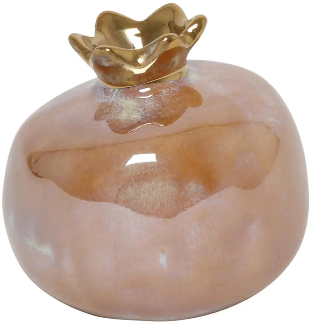 Vaas pomegranate geel/oranje H7,2cm