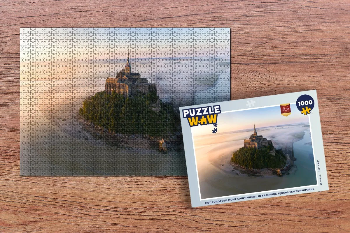 PuzzleWow Kasteel Frankrijk Legpuzzel 1000 Stuks