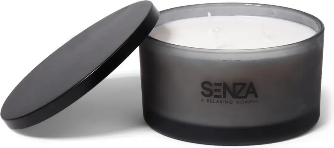 SENZA geurkaars sandelhout en amber