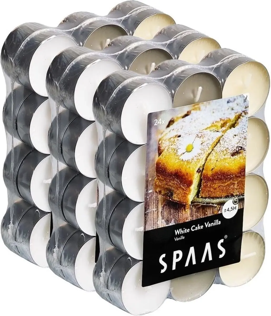 Spaas Geurtheelichtjes/waxinelichtjes