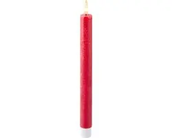 Lumineo LED Dinerkaarsen Rood