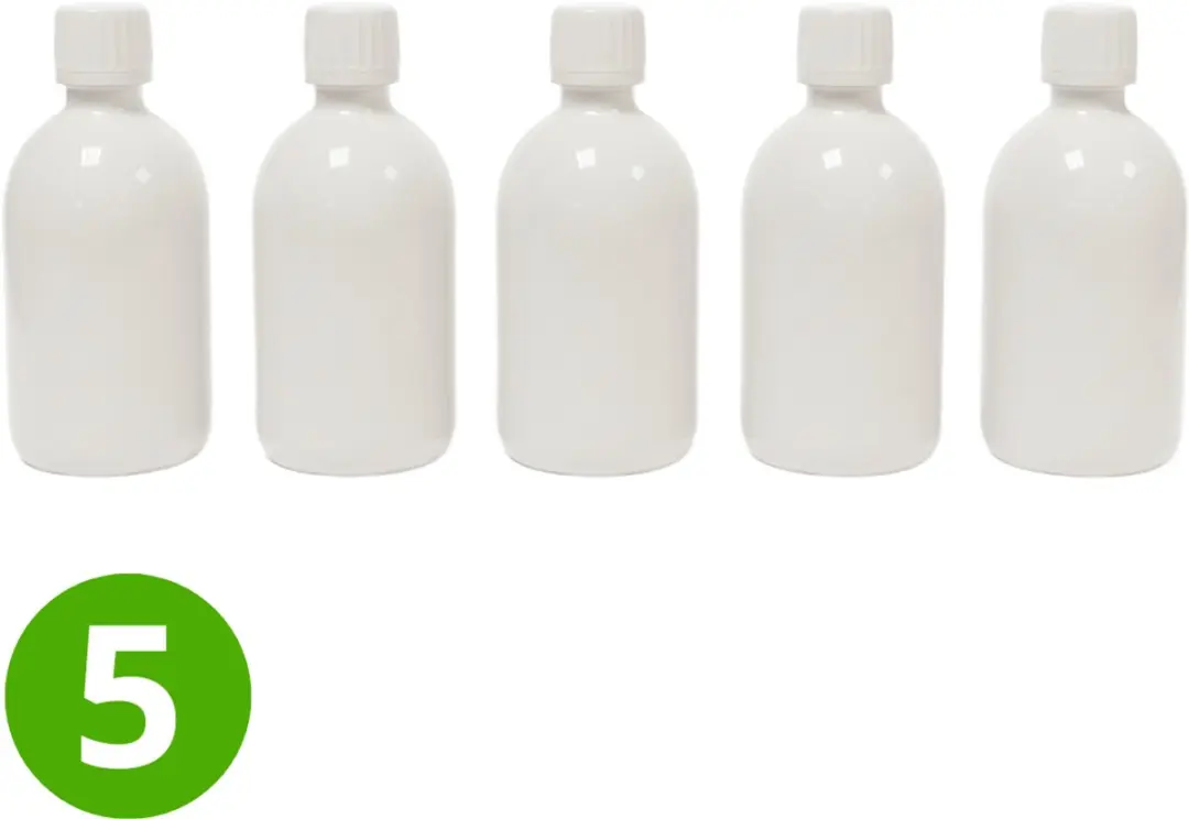 5x Lege Plastic Fles sirop 500ml PET