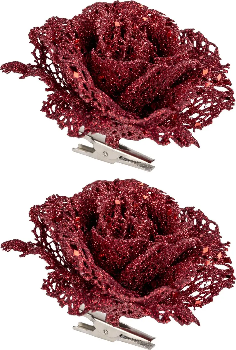 Kerstboomversiering Bloemen