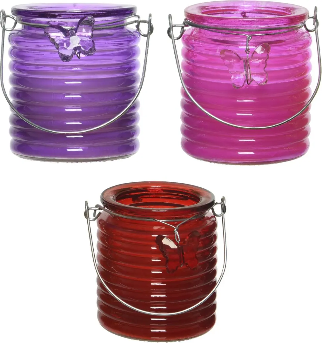 Citronella windlicht met kaars