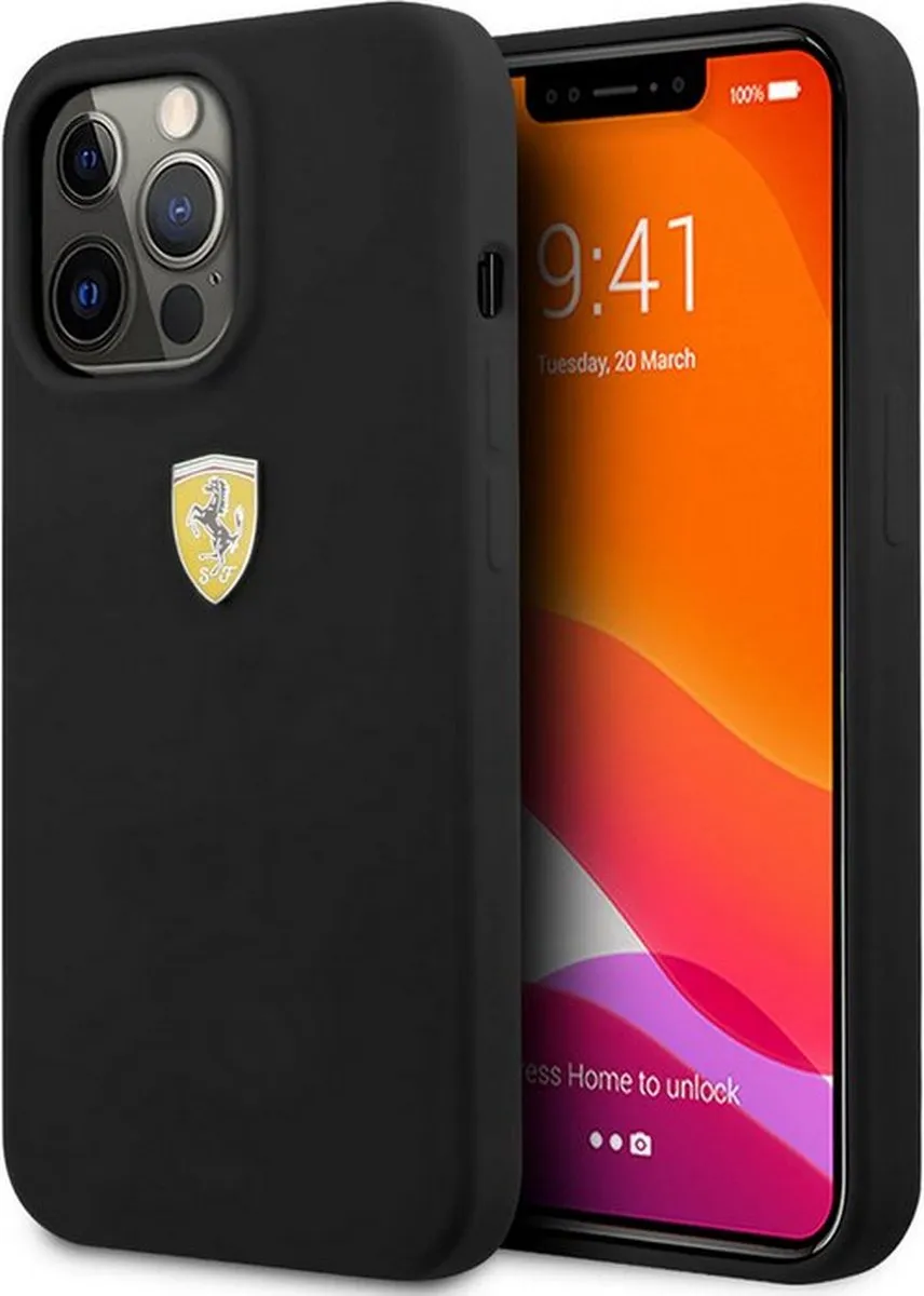Ferrari Silicone Back Case iPhone 13 Pro