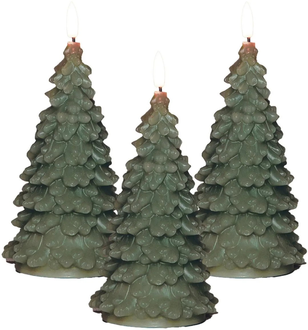 Anna's Collection LED kerstboom kaars