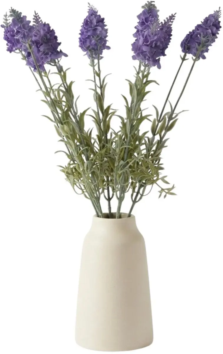 Bellatio Design kunstbloemen bosje Lavendel / Lavendula