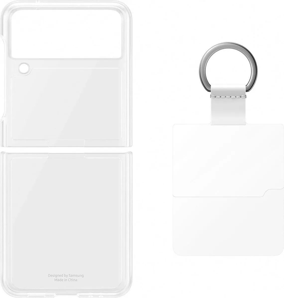 Samsung Galaxy Z Flip3 Clear Hoesje EF-QF711CTEGWW - Transparant - afbeelding 6 van 6