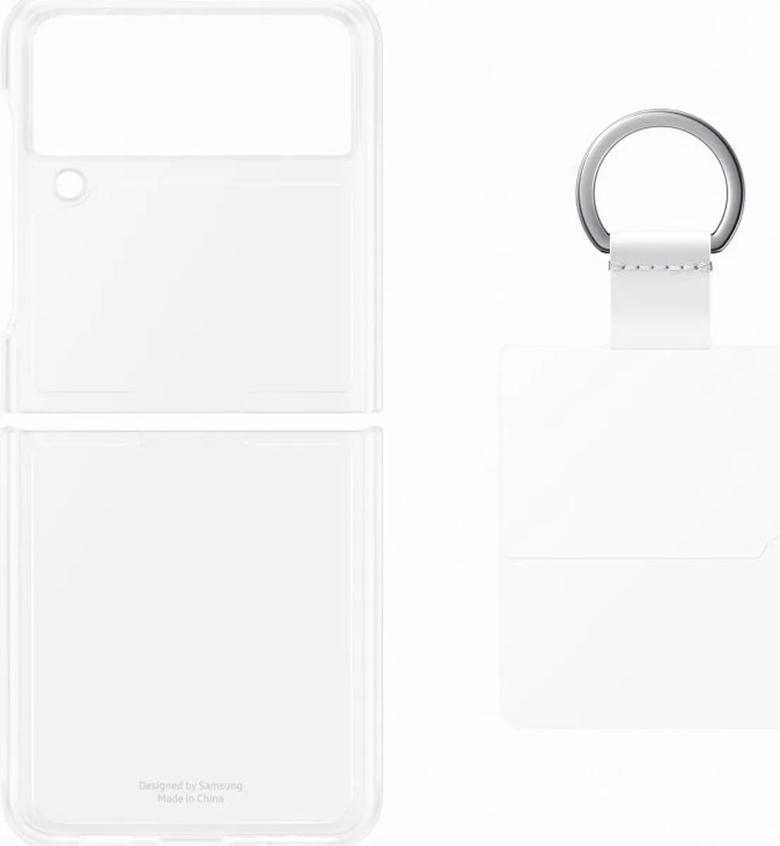 Samsung Galaxy Z Flip3 Clear Hoesje EF-QF711CTEGWW - Transparant