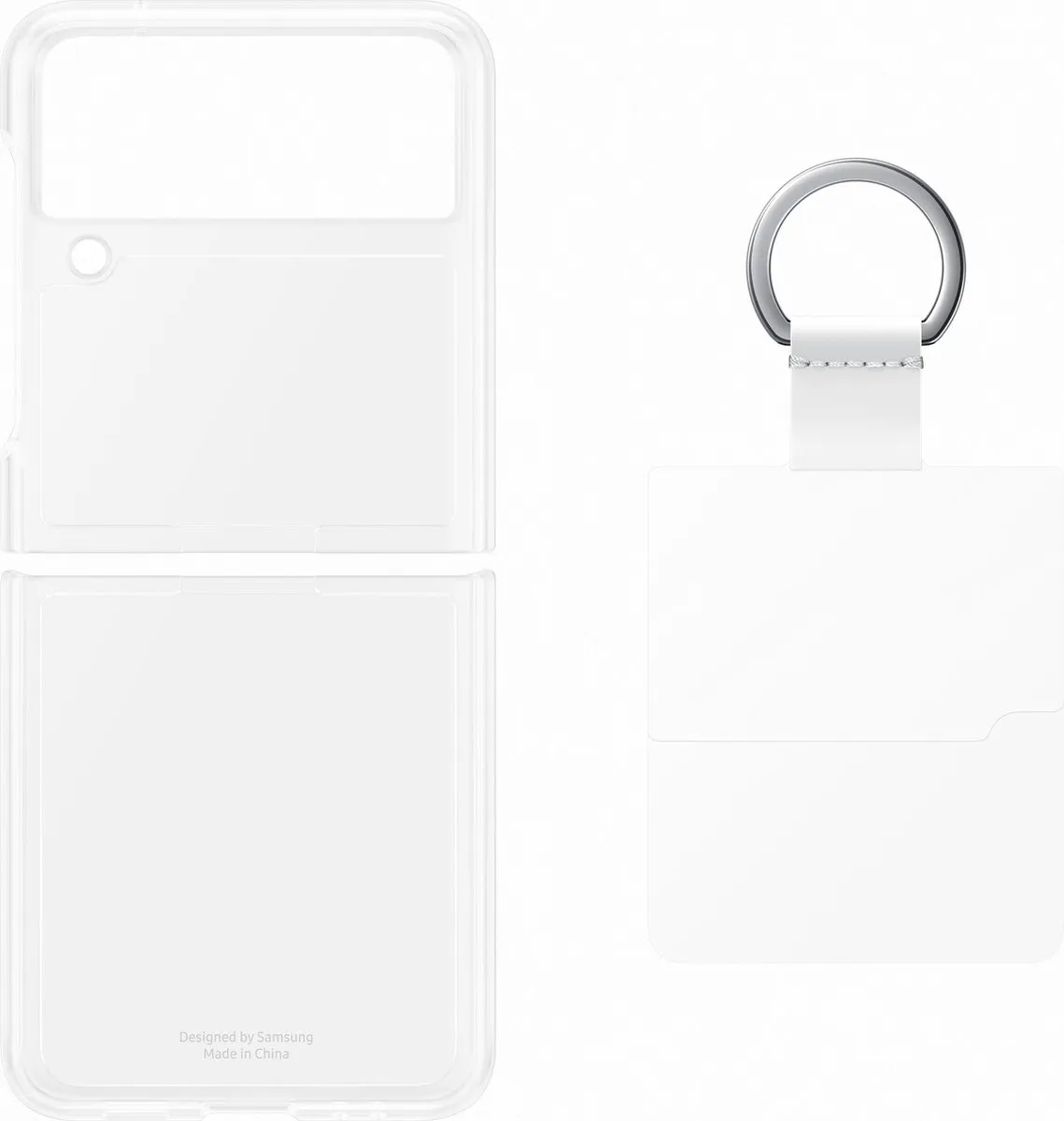 Samsung Galaxy Z Flip3 Clear Hoesje EF-QF711CTEGWW - Transparant