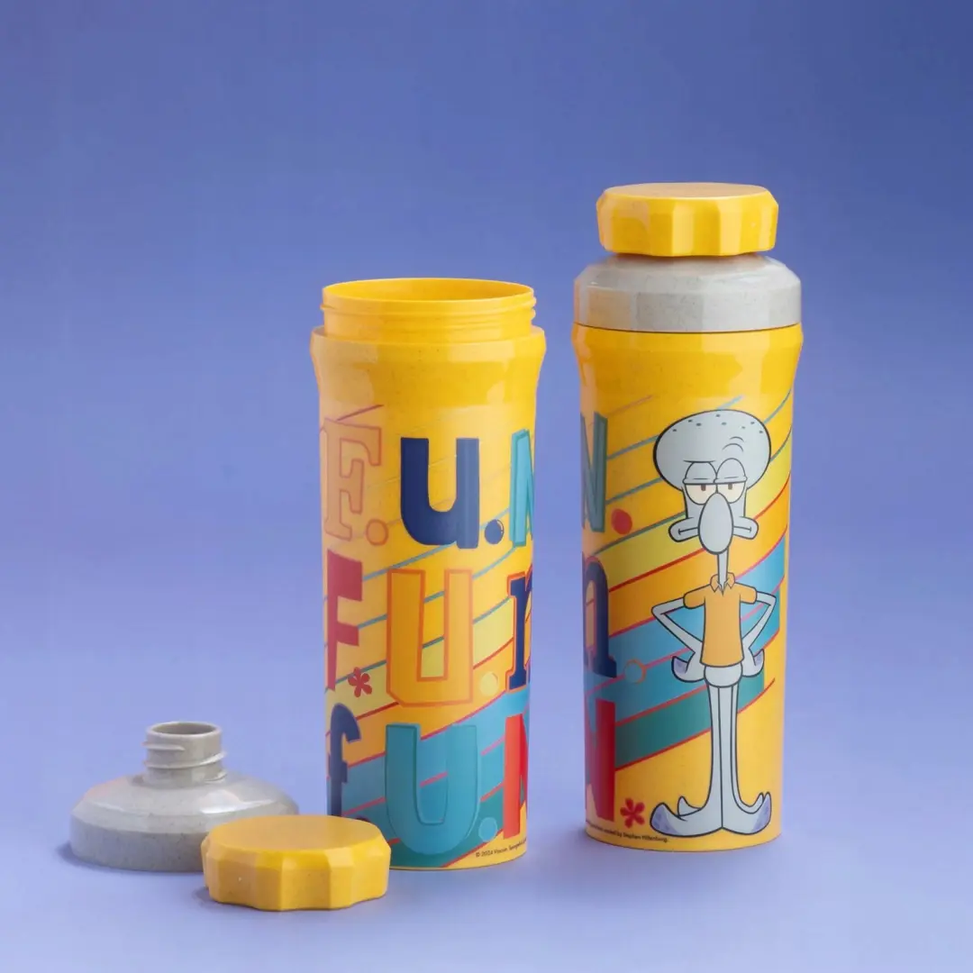 Koziol SpongeBob Drinkfles 500ml - Geel - afbeelding 2 van 3