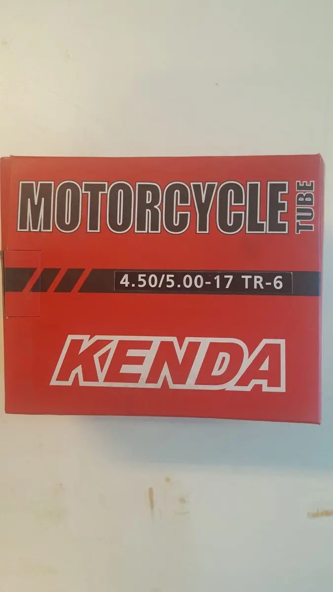Kenda Motorcycle Tube 4.50/5.00-17 TR-6 - afbeelding 4 van 5