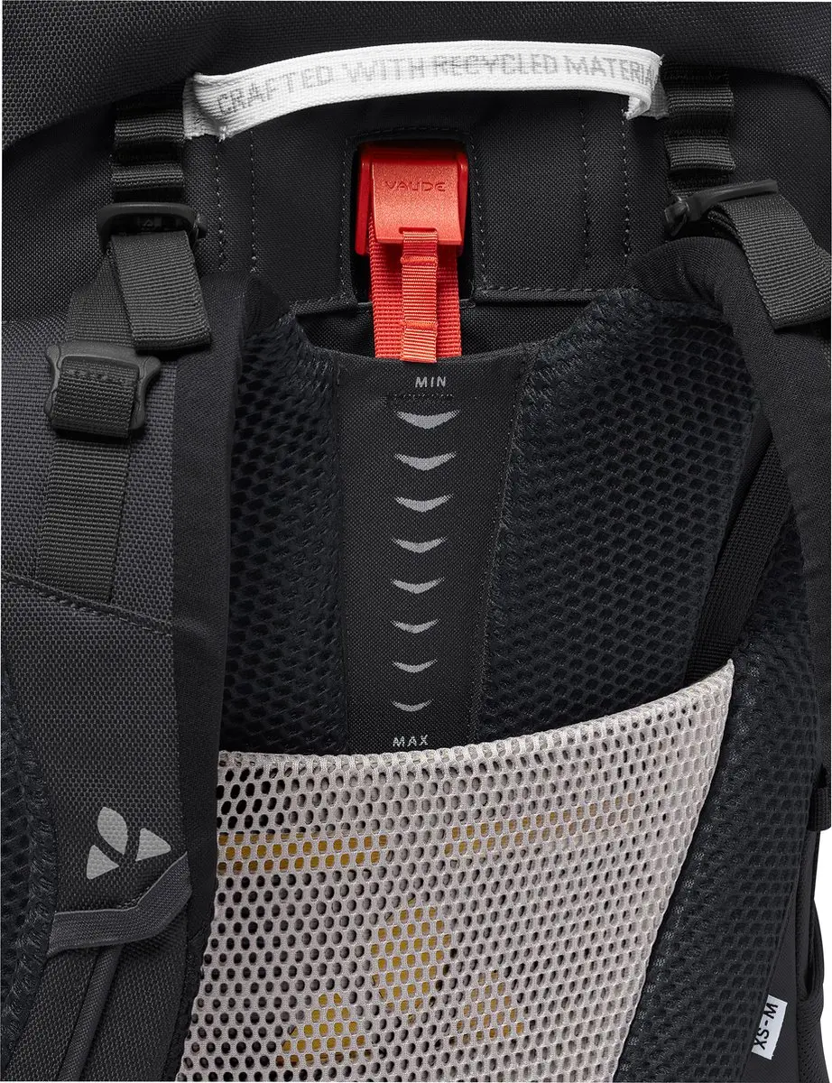 Vaude Avox 60+10 Rugzak 70L - Zwart - afbeelding 5 van 6