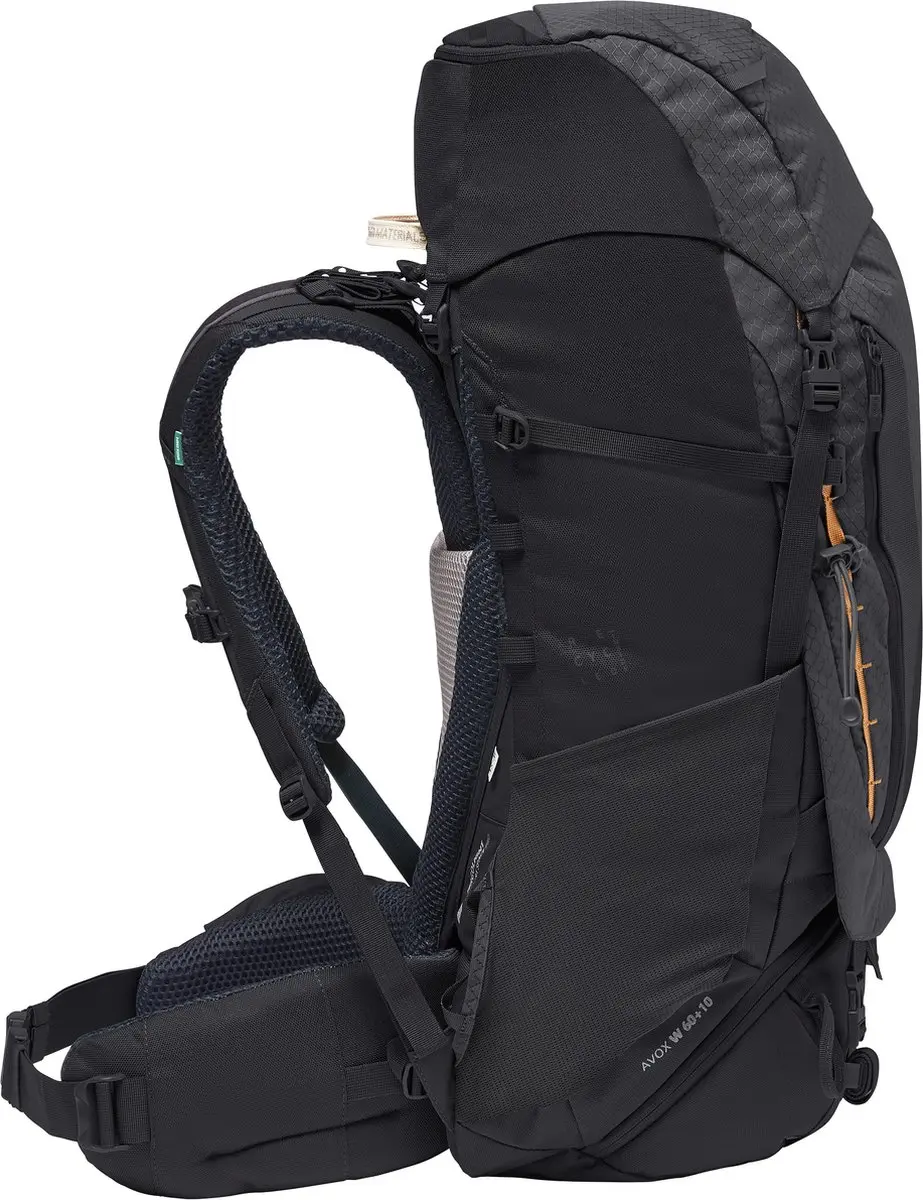 Vaude Avox 60+10 Rugzak 70L - Zwart - afbeelding 2 van 6