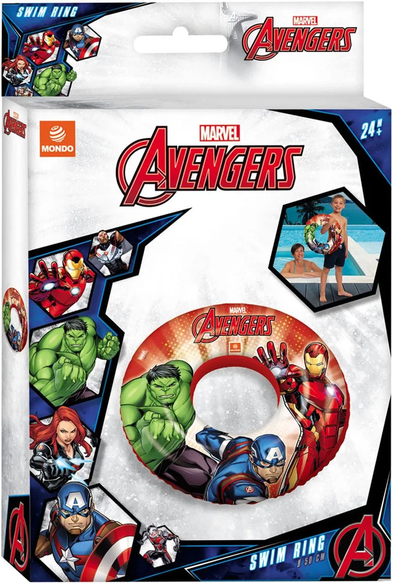 Marvel The Avengers Opblaaszwembad 50cm - Multicolor