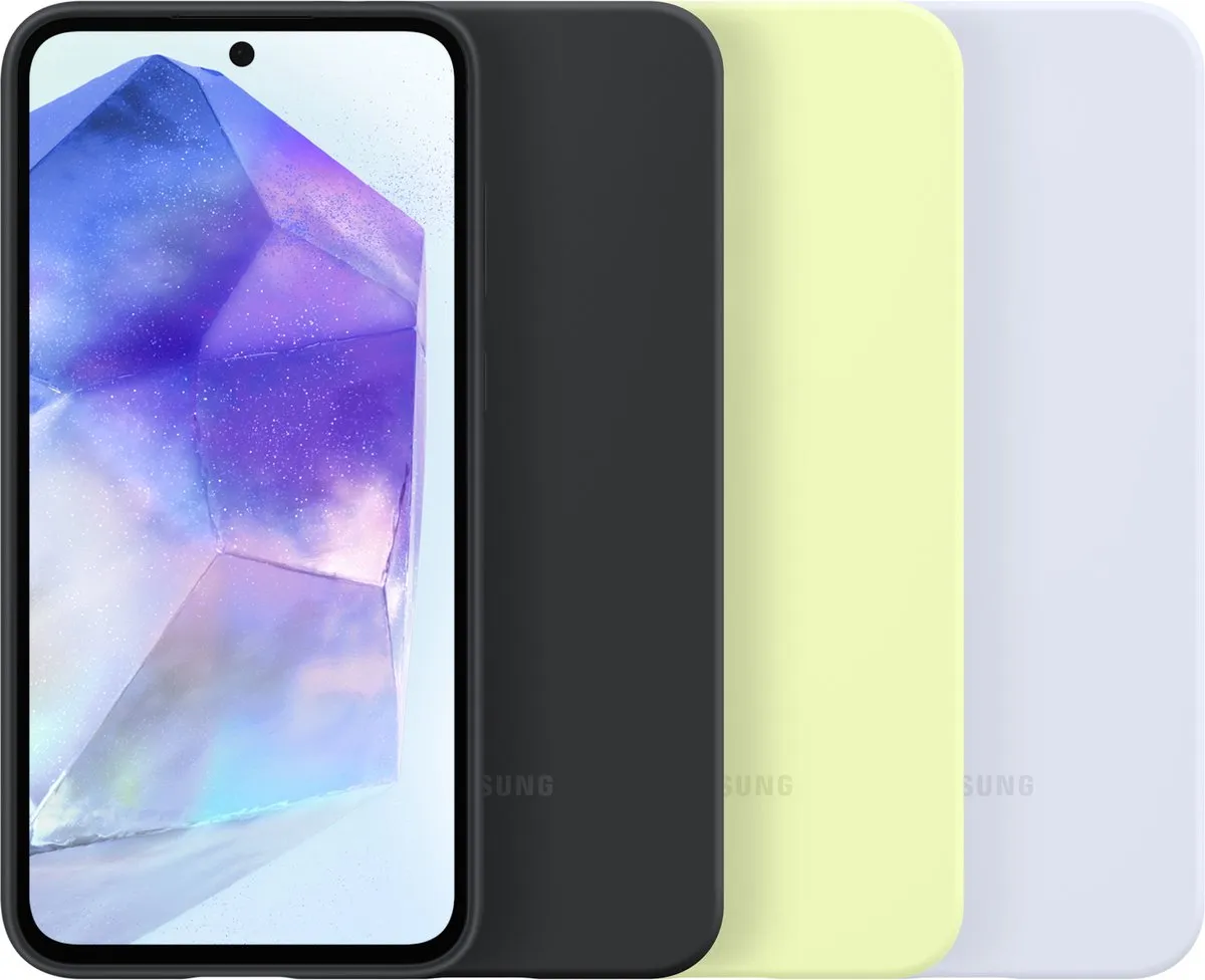 Samsung Silicone Case Galaxy A55 5G Limoen EF-PA556TMEGWW