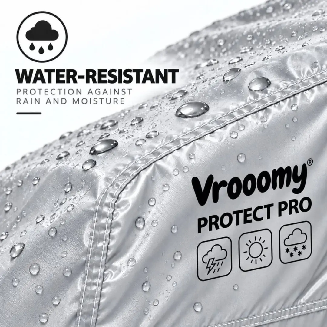 Vrooomy Protect Pro M Beschermhoes - Grijs - afbeelding 5 van 5