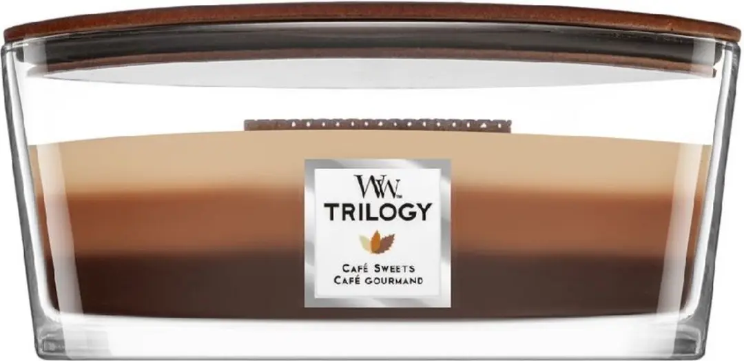 WoodWick Heartwick Flame Trilogy Ellipse Geurkaars