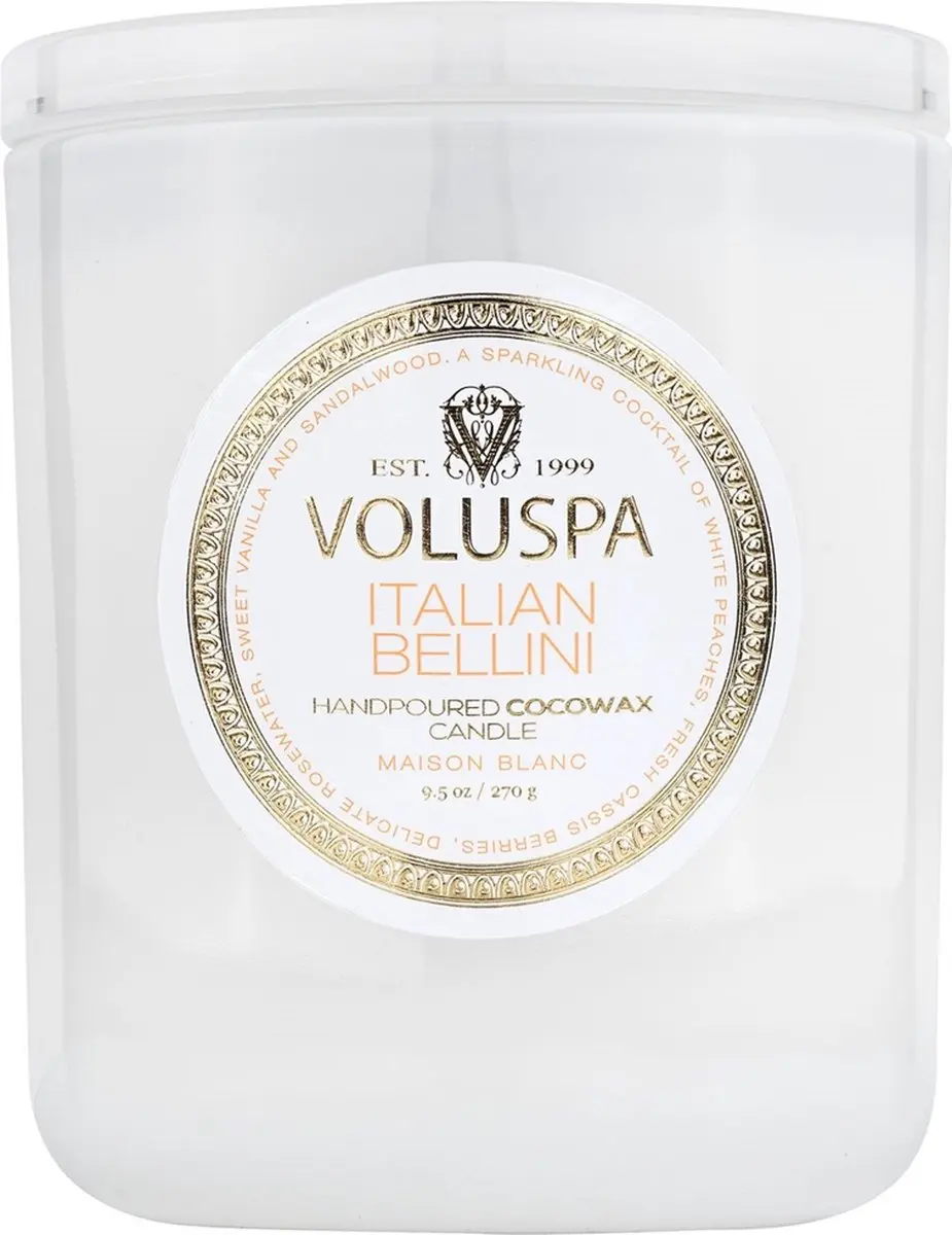 Voluspa Maison Blanc Italian Bellini Geurkaars 270g