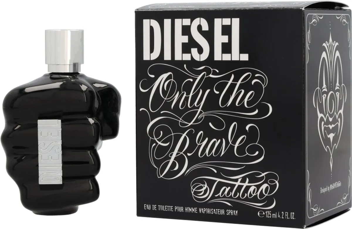Diesel Only The Brave Tattoo Pour Homme Eau de Toilette 125ml