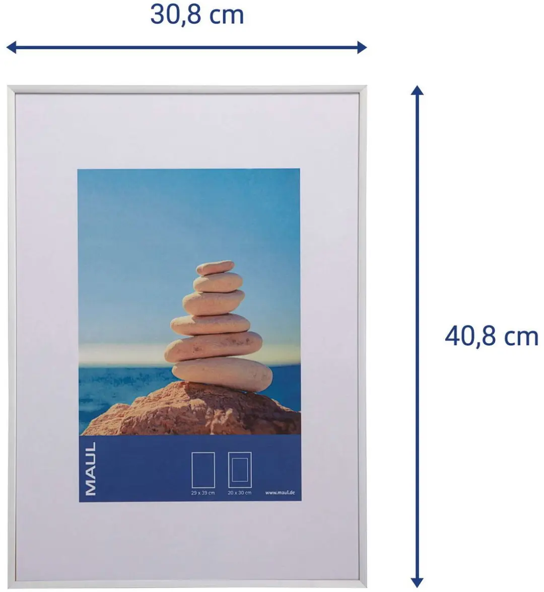 MAUL MAULdesign Fotolijst 30x40cm Aluminium - Zilver - afbeelding 6 van 6