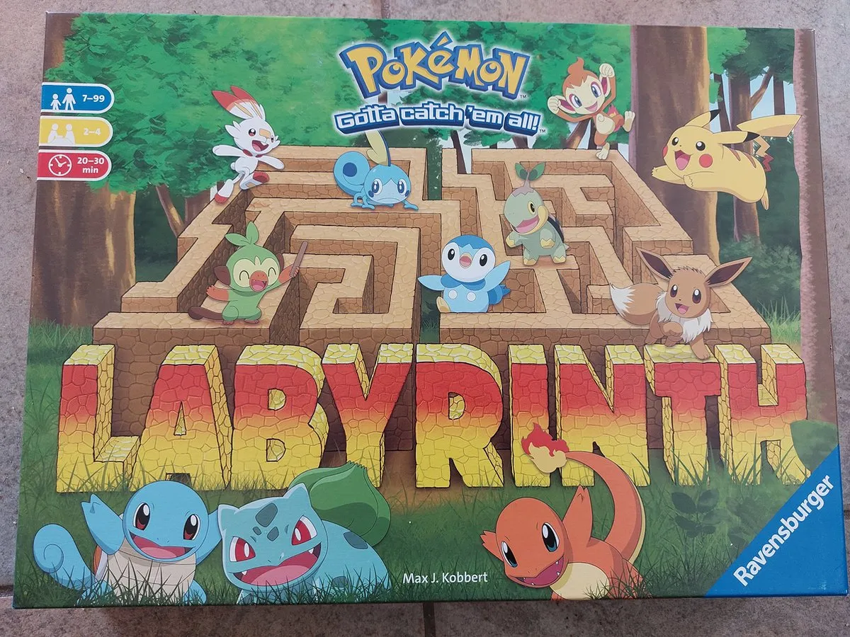 Pokémon Labyrinth Bordspel