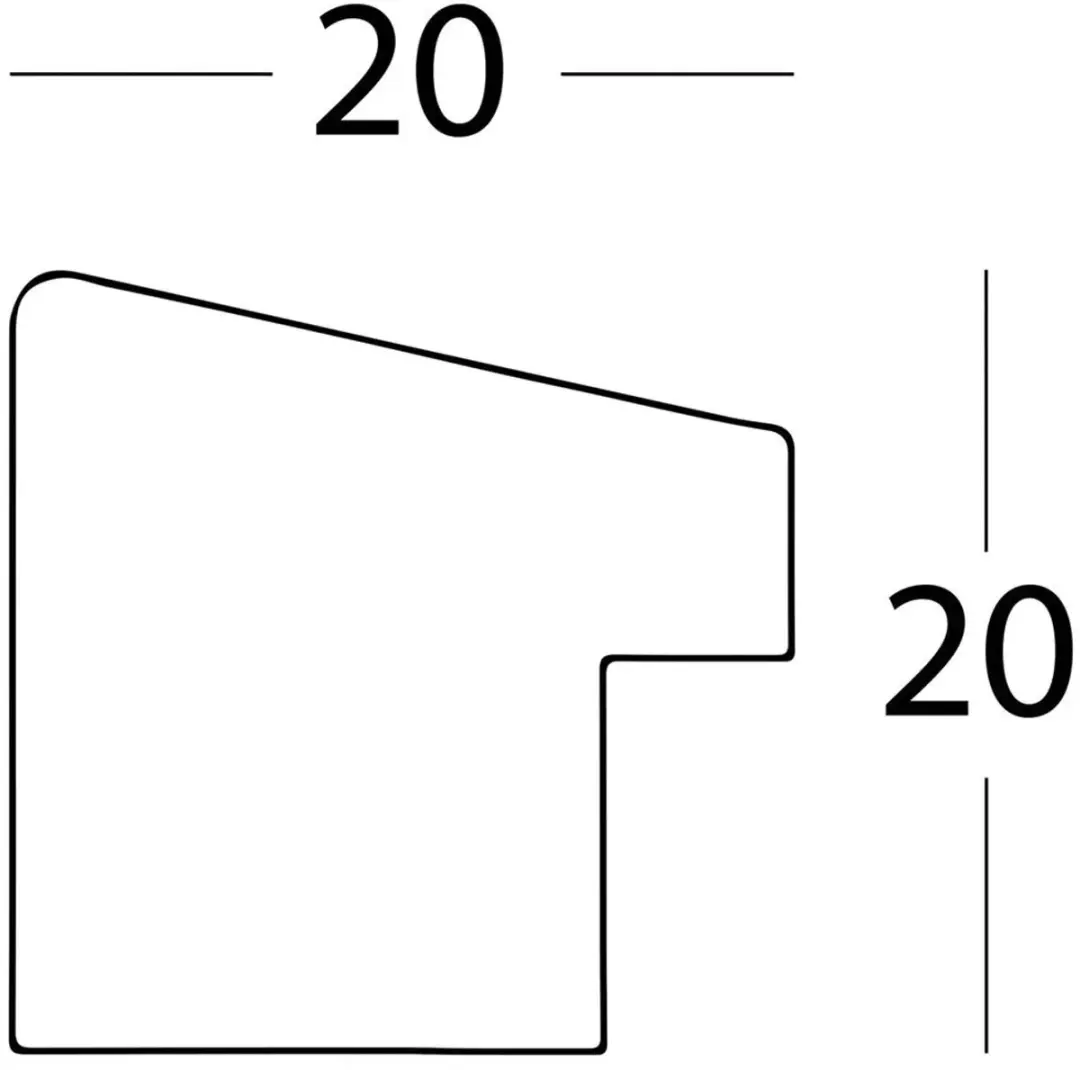 Walther Fiorito Fotolijst 20x30cm Licht Eiken - afbeelding 5 van 6