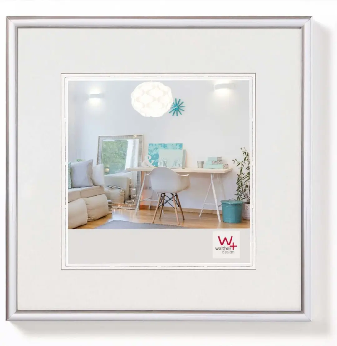 Walther New Lifestyle Fotolijst 30x30cm Zilver